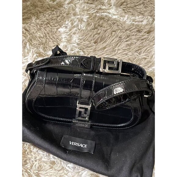 Versace Greca Goddess leather handbag - Picture 1 of 6
